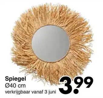 Wibra Spiegel Ø40 cm aanbieding