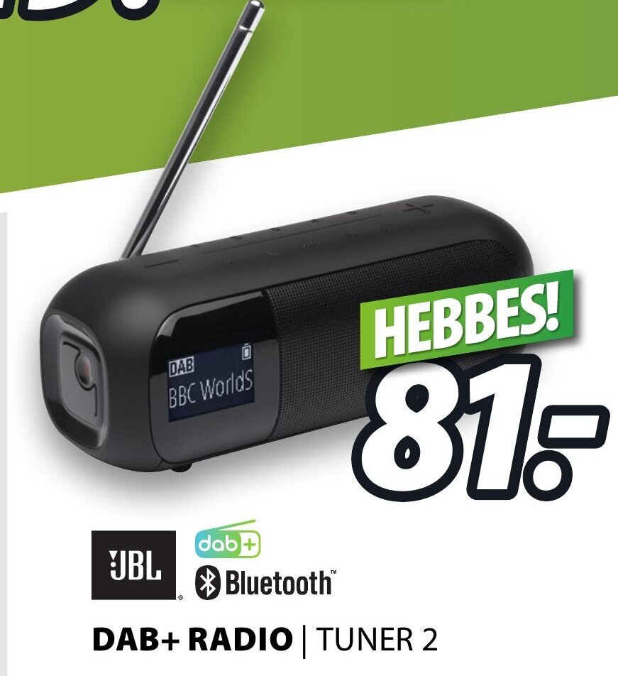 JBL DAB+ Radio TUNER 2 aanbieding bij Expert