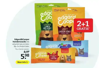 Boerenbond Edgard&cooper hondensnacks aanbieding