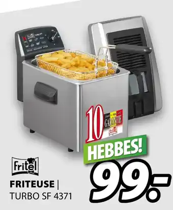 Expert Fritel Friteuse | TURBO SF 4371 aanbieding