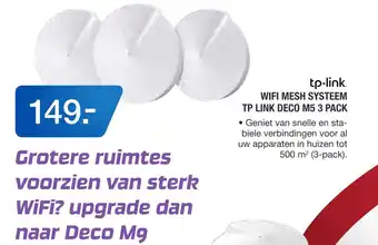 Electroworld tp-link. wifi mesh systeem aanbieding