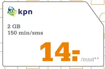 Telecombinatie kpn aanbieding