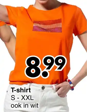 Wibra Dames T-shirt S-XXL aanbieding