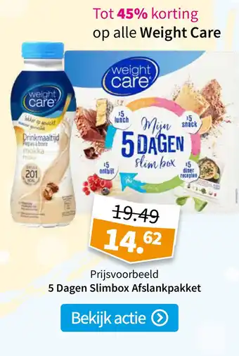 Plein.nl Weight care aanbieding