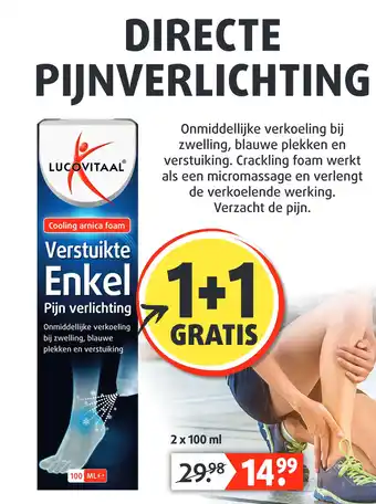 Lucovitaal Directe pijnverlichting 2x100 ml aanbieding