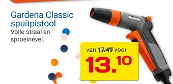 Kluswijs Gardena classic spuitpistool aanbieding