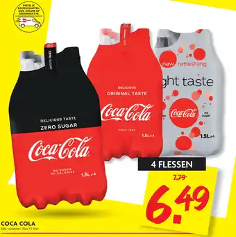 Dekamarkt Coca cola 1,5 liter aanbieding