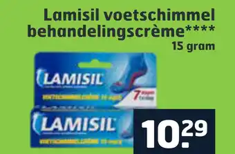 Trekpleister Lamisil voetschimmel behandelingscrème 15gram aanbieding