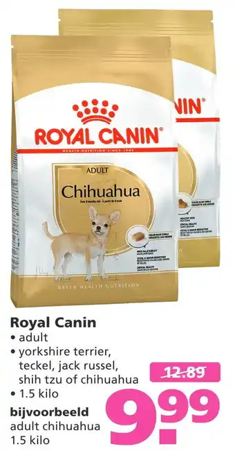 Ranzijn Royal Canin 1.5kilo aanbieding