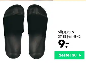 HEMA Slippers aanbieding