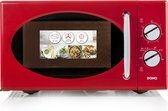 Bol.com Domo DO2925 - Solo Magnetron - Retro - Rood aanbieding