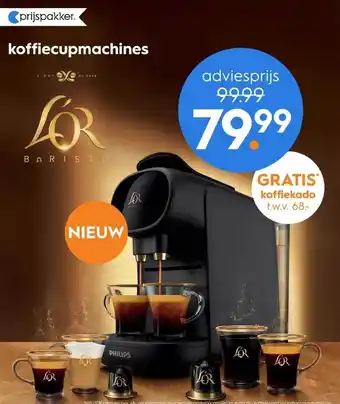 Blokker L'Or Koffiecupmachines aanbieding