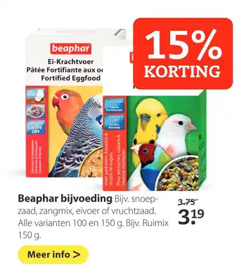 Boerenbond Beaphar bijvoeding aanbieding