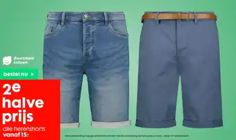 HEMA alle herenshorts aanbieding