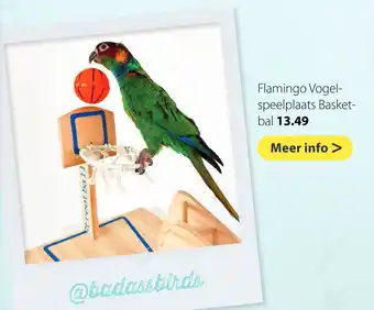 Boerenbond Flamingo Vogel- speelplaats basketbal aanbieding