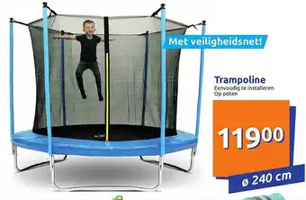 Action Trampoline aanbieding