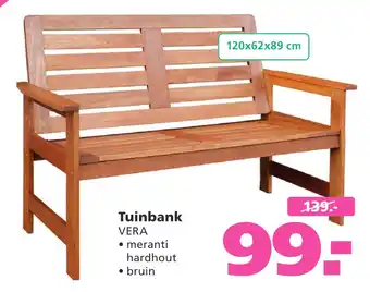 Ranzijn Tuinbank aanbieding