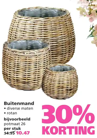 Ranzijn Buitenmand aanbieding