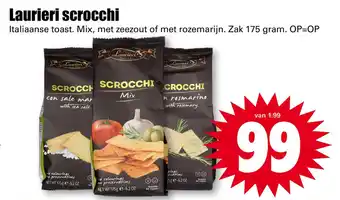 Dirk Laurieri scrocchi aanbieding