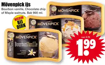 Dirk Mövenpick ijs aanbieding