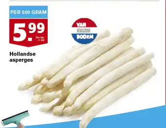 Hoogvliet Hollandse asperges aanbieding