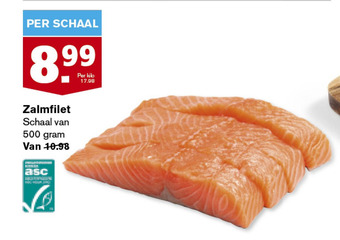 Hoogvliet Zalmfilet aanbieding
