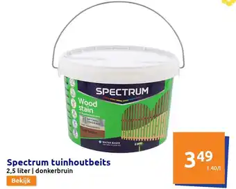 Action Spectrum tuinhoutbeits aanbieding