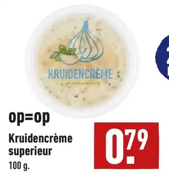 ALDI Kruidencreme superieur 100g aanbieding