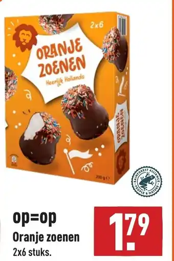 ALDI Oranje zoenen aanbieding