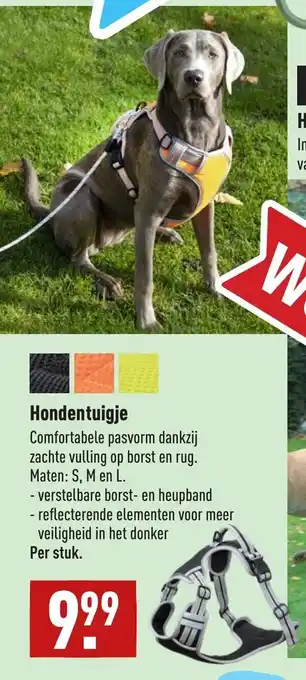 ALDI Hondentuigje aanbieding