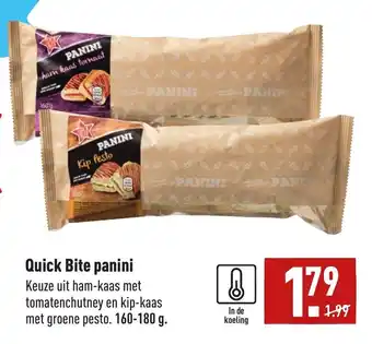 ALDI Quick Bite panini 160-180g aanbieding