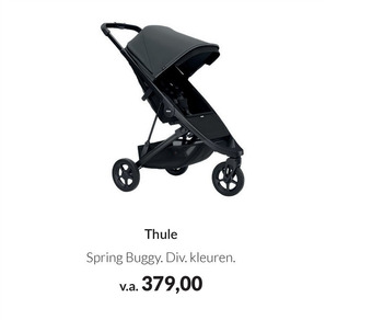 Babypark Thule Spring Buggy aanbieding