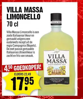 Dirck 3 Villa Massa Limoncello 70 cl aanbieding