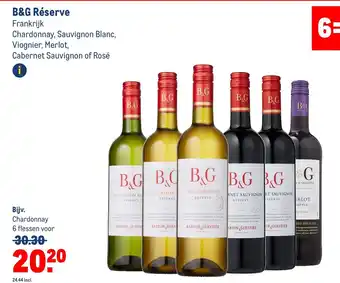 Makro B&G Reserve aanbieding