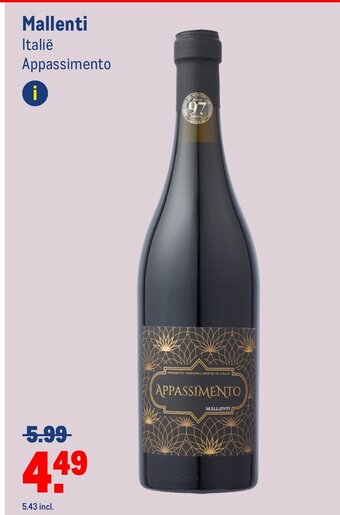 Makro Mallenti aanbieding