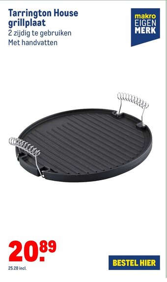 Makro Tarrington House grillplaat aanbieding