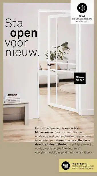 Karwei Sta open Voor nieuw. aanbieding