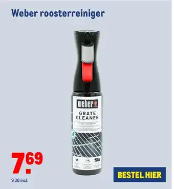 Makro Weber roosterreiniger aanbieding