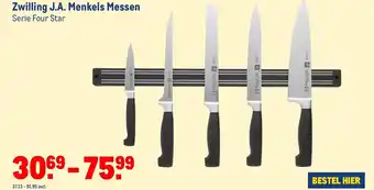 Makro Zwilling J.A. Menkels Messen aanbieding