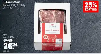 Makro T-bone steaks aanbieding