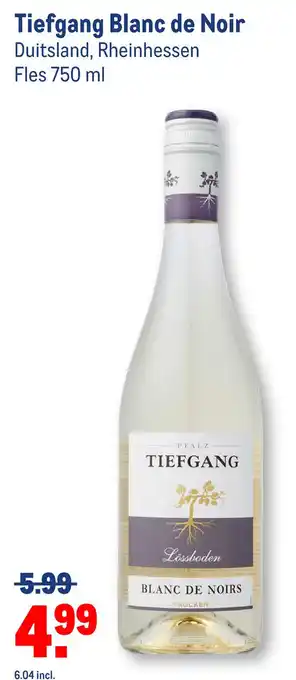 Makro Tiefgang Blanc de Noir Duitsland, Rheinhessen aanbieding