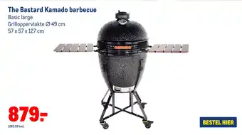 Makro The Bastard Kamado barbecue aanbieding