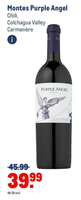 Makro Montes purple angel aanbieding