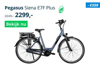 Mantel Pegasus Siena E7F Plus aanbieding