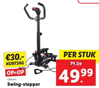 Lidl Swing-stepper aanbieding