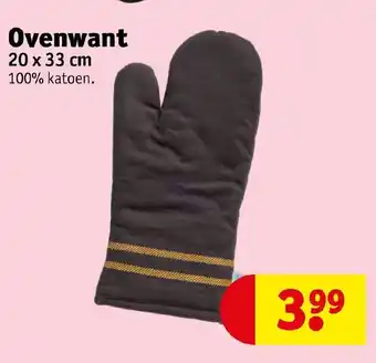 Kruidvat Ovenwant 20 x 33cm aanbieding