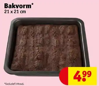 Kruidvat Bakvorm 21 x 21cm aanbieding