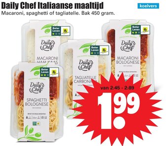 Dirk Daily Chef Italiaanse maaltijd 450g aanbieding