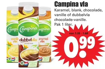 Dirk Campina vla 1l aanbieding