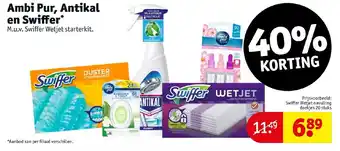 Kruidvat Ambi Pur, antikal en swiffer aanbieding